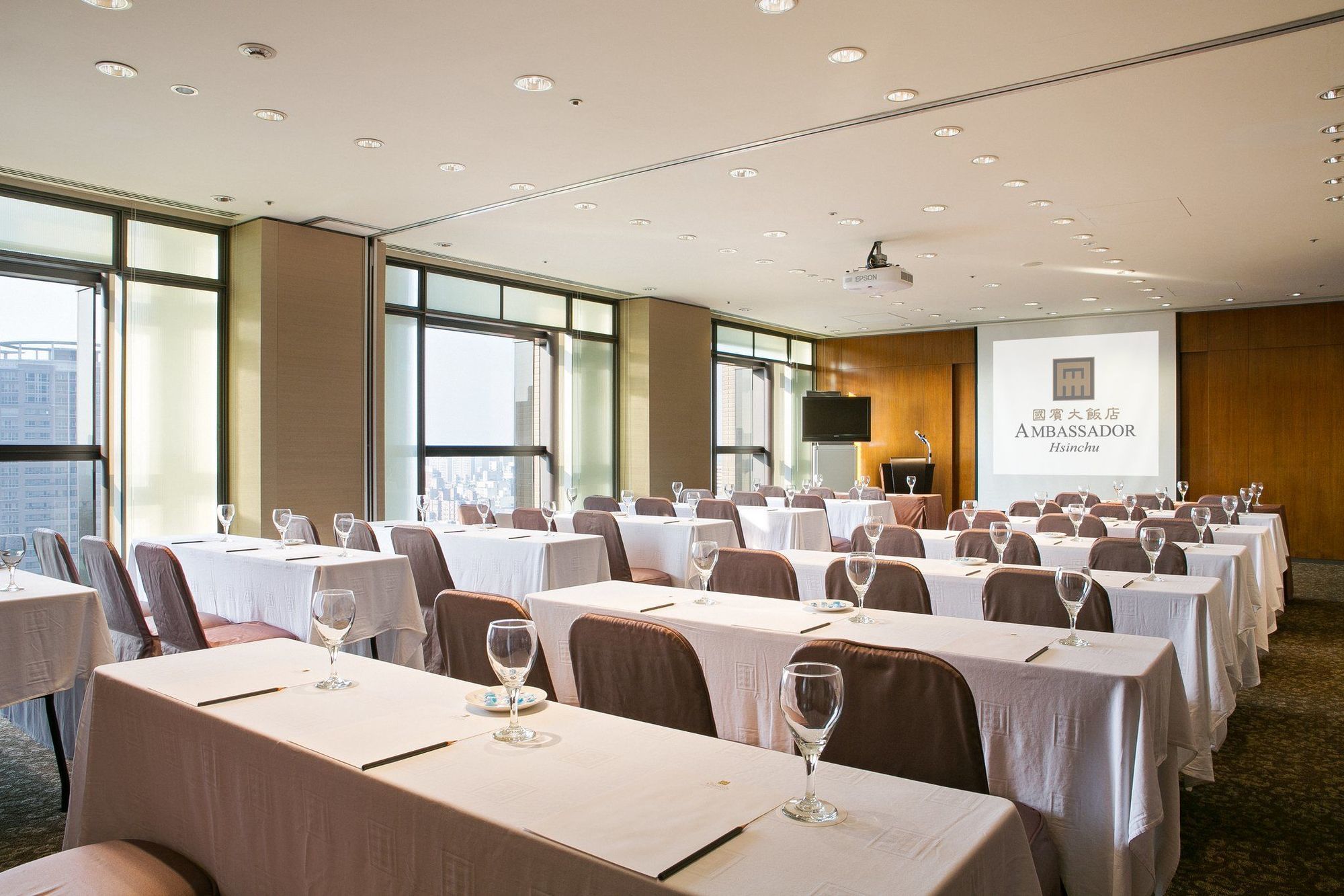 Ambassador Hotel Hsinchu Fasiliteter bilde Meeting room